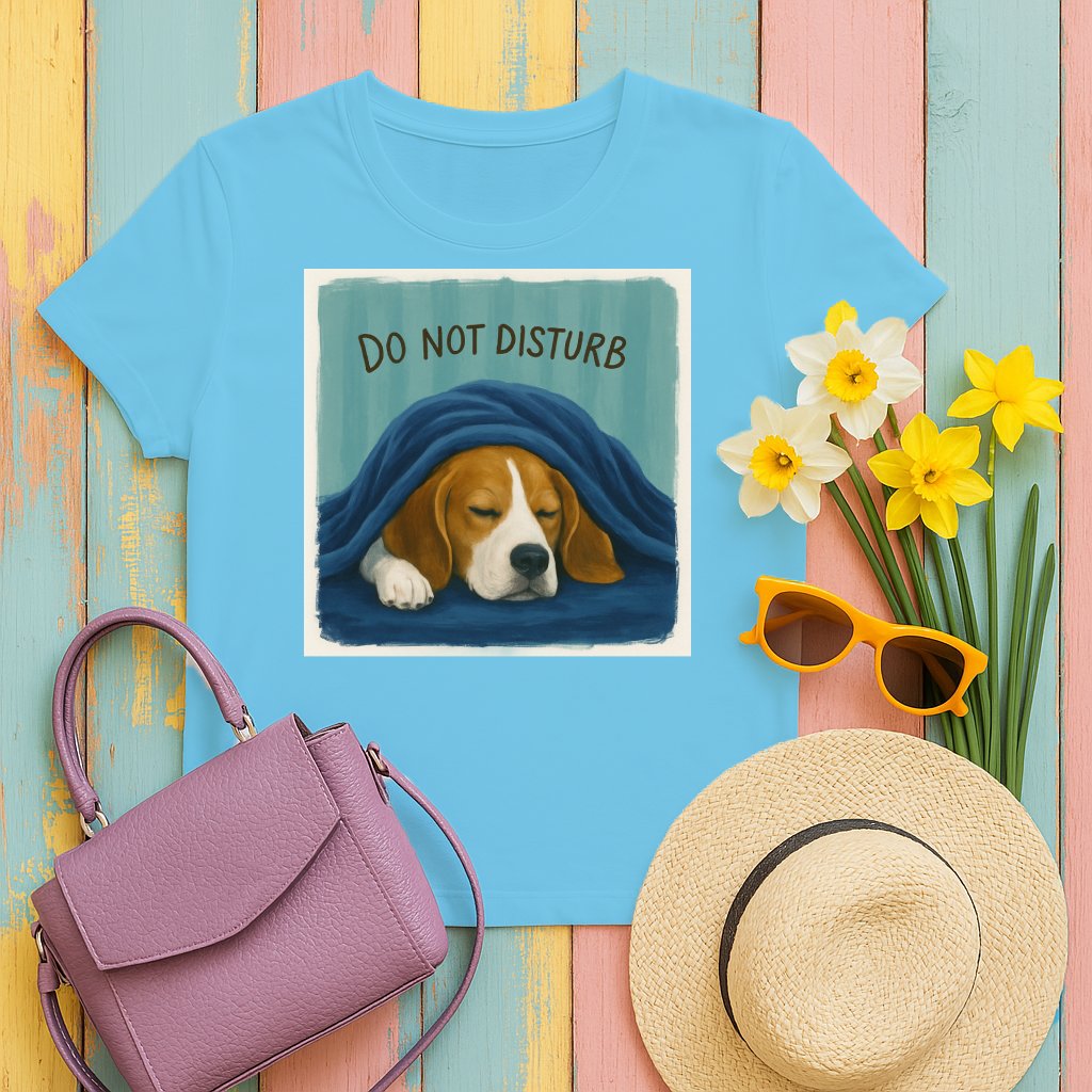 Do Not Disturb Sleeping Beagle T-Shirt product type