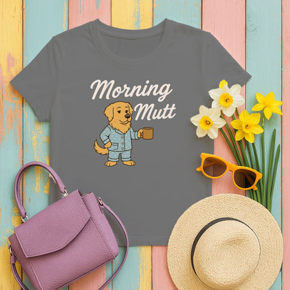 Morning Mutt Graphic Design T-Shirt product type