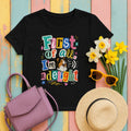 Whimsical Sheltie Delight T-Shirt in Black
