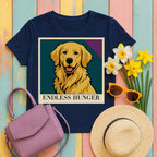 Endless Hunger Golden Retriever t-shirt