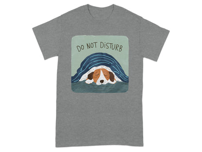 Do Not Disturb Sleeping Dog Graphic T-Shirt product type