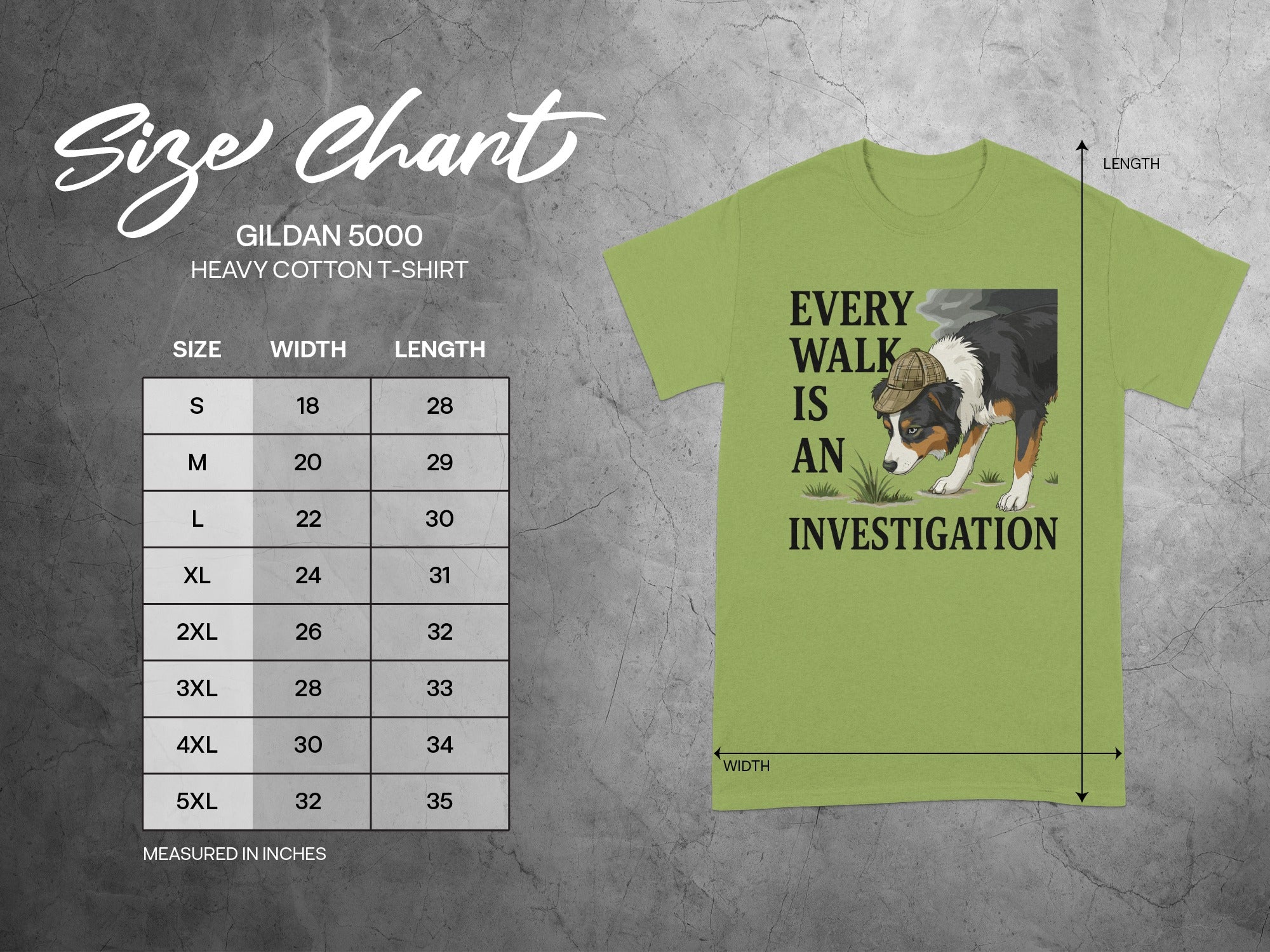 Every Walk Is An Investigation T-Shirt