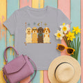Mid-Century Mod Spinoni Tee in Athletic Heather