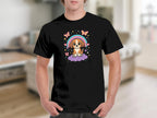 Cute Puppy Under Rainbow Graphic T-Shirt