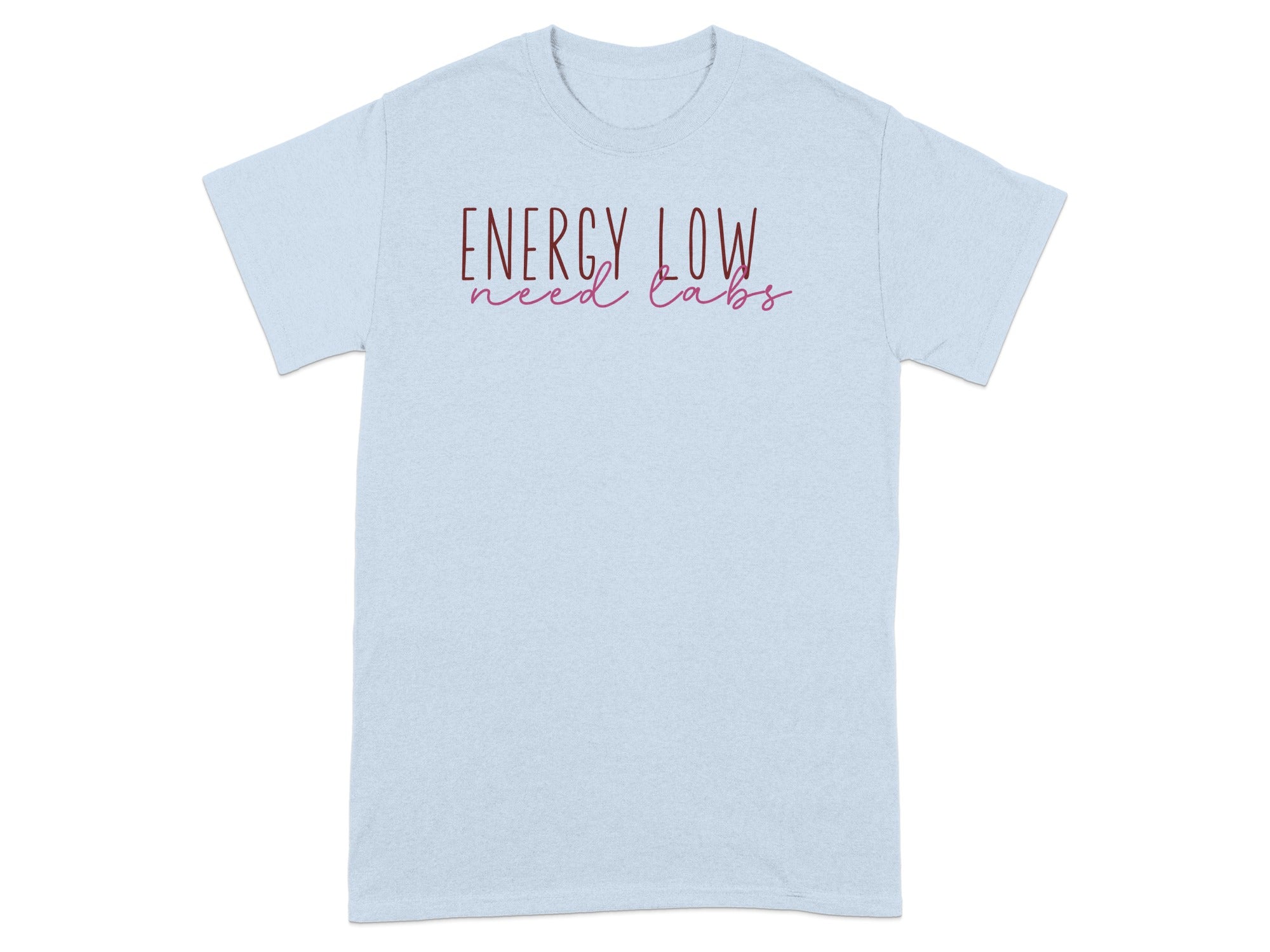 Energy Low Need Labs Graphic Tee Shirt for Casual Wear