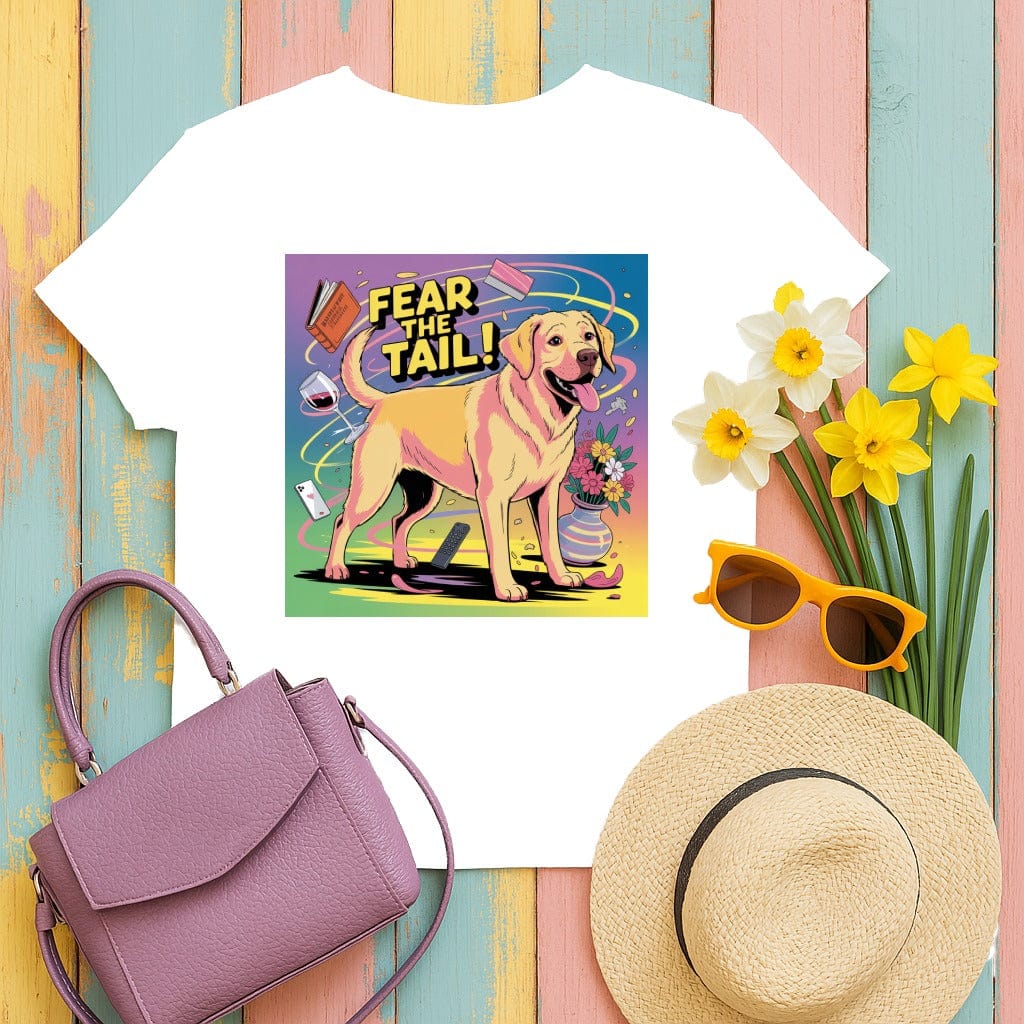 Fear the Tail Graphic Round Neck T-Shirt product
