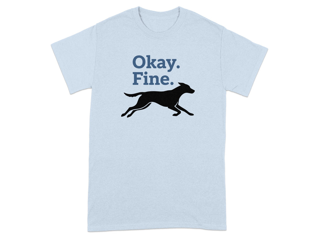 Okay. Fine. Running Dog Graphic T-shirt