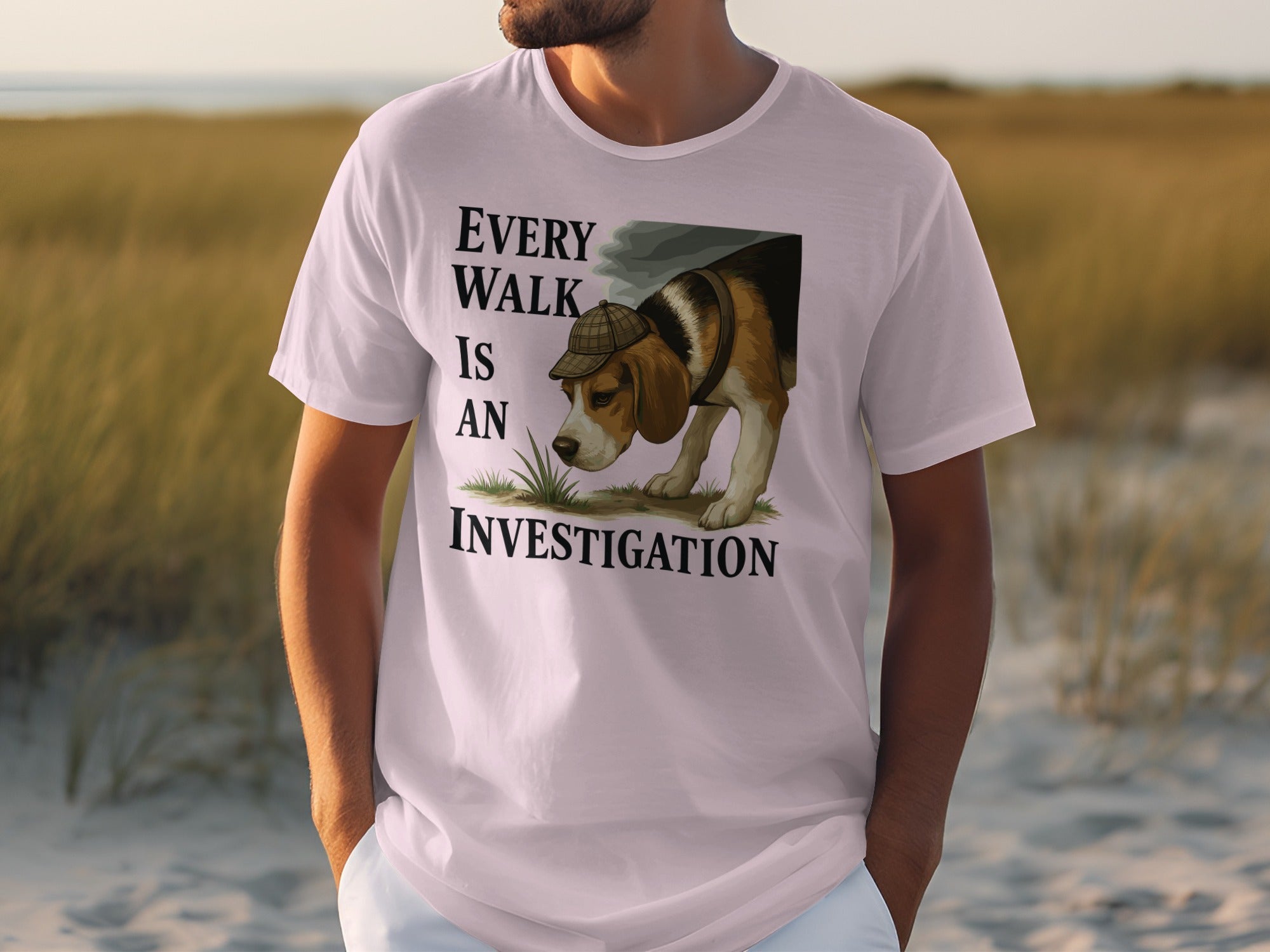 Every Walk Is An Investigation Beagle Dog Shirt product type
