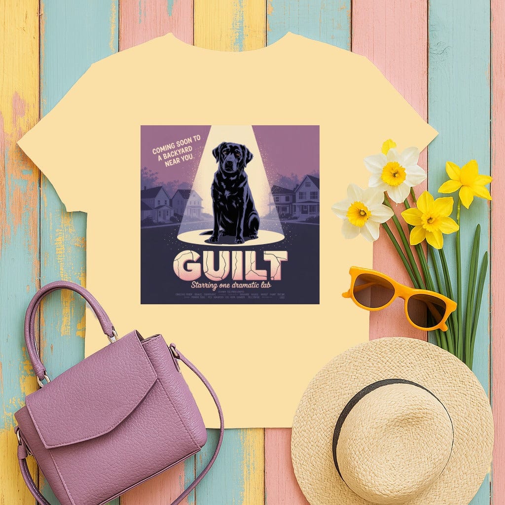 Guilt Starring Labrador Graphic Tee Shirt product