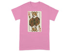 Corgi Queen of Hearts Card Graphic T-shirt