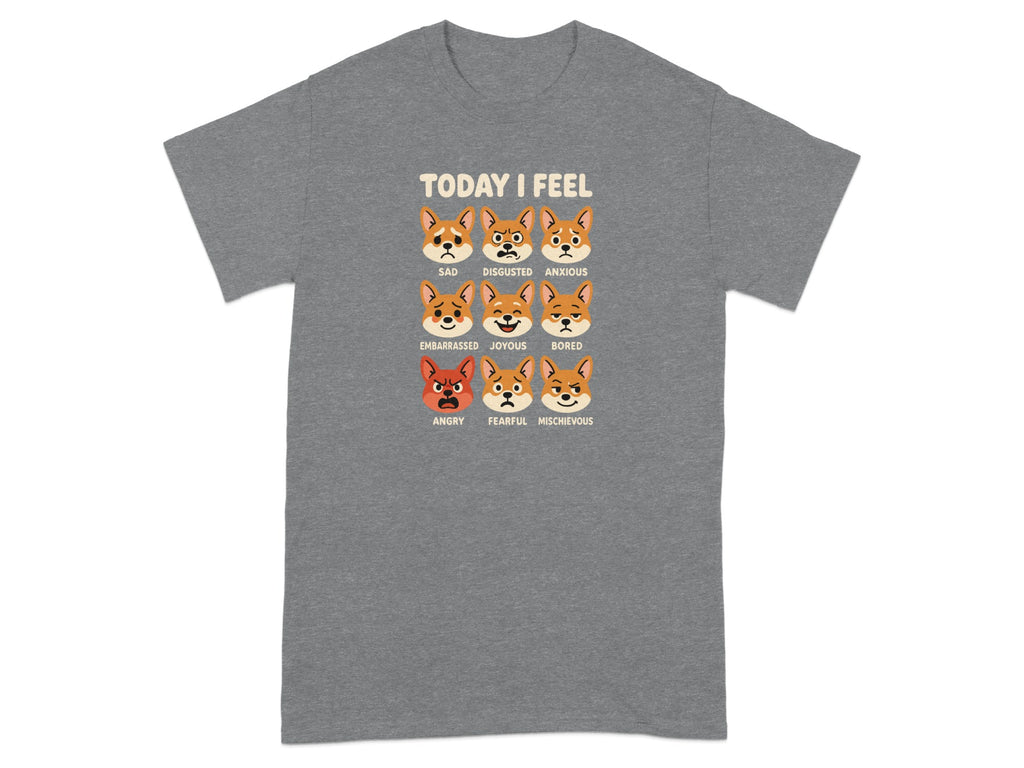Today I Feel Emotions Illustrated T-shirt
