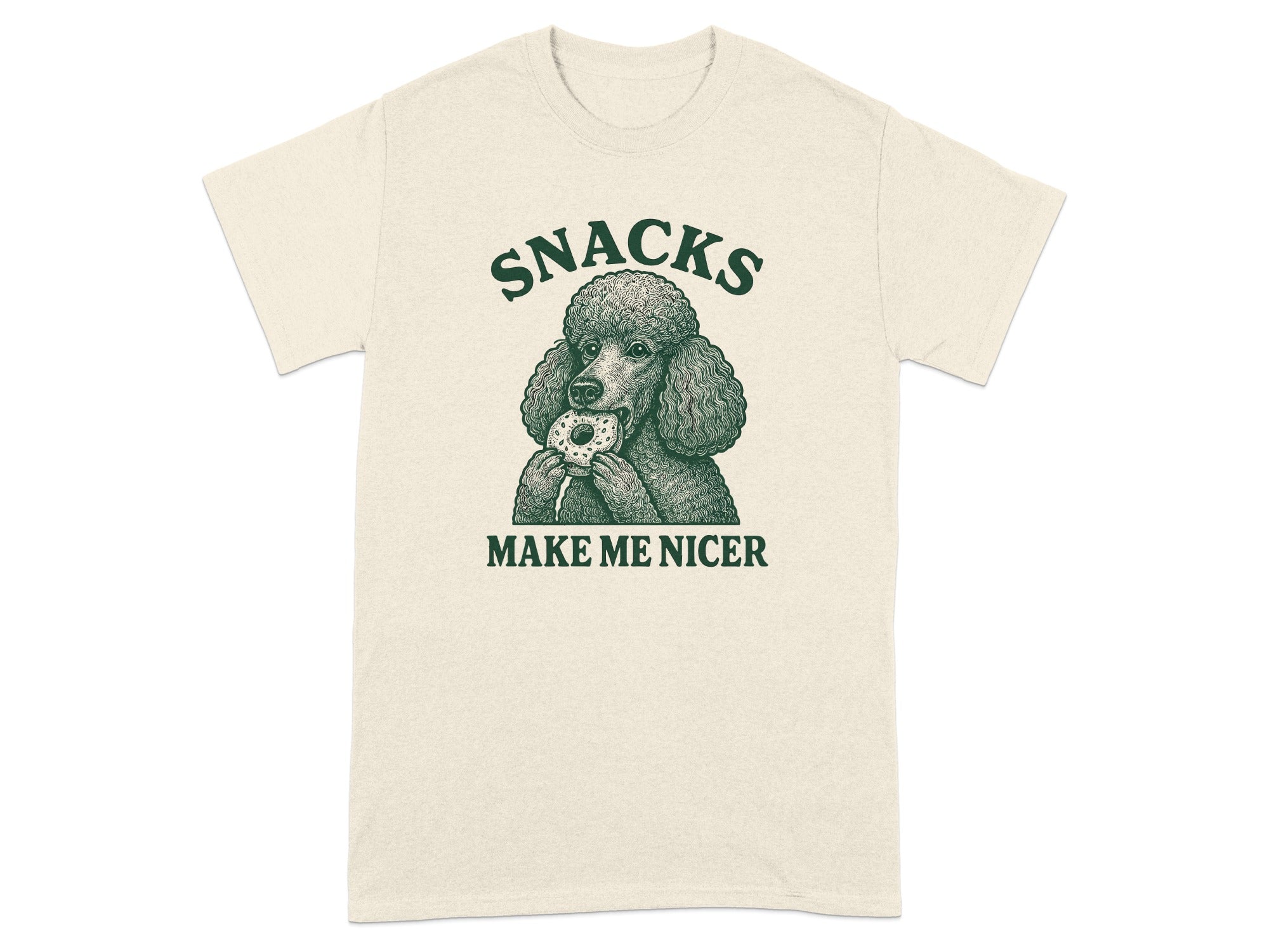 Snacks Make Me Nicer Graphic T-Shirt