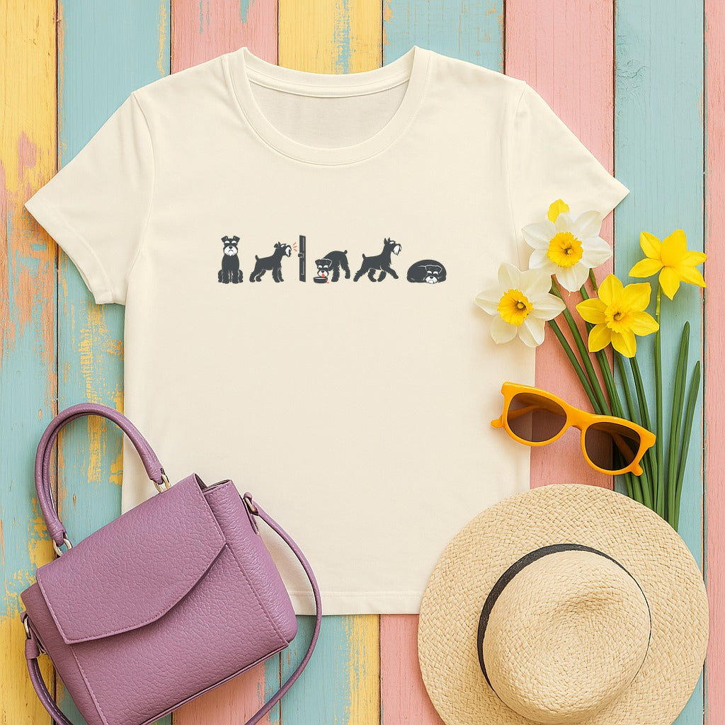 The Daily Schnauzer T-Shirt in Natural