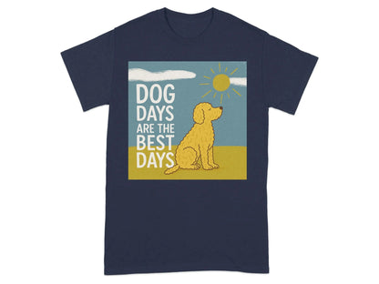 Dog Days Are The Best Days Golden Doodle Sun T-Shirt T-shirt