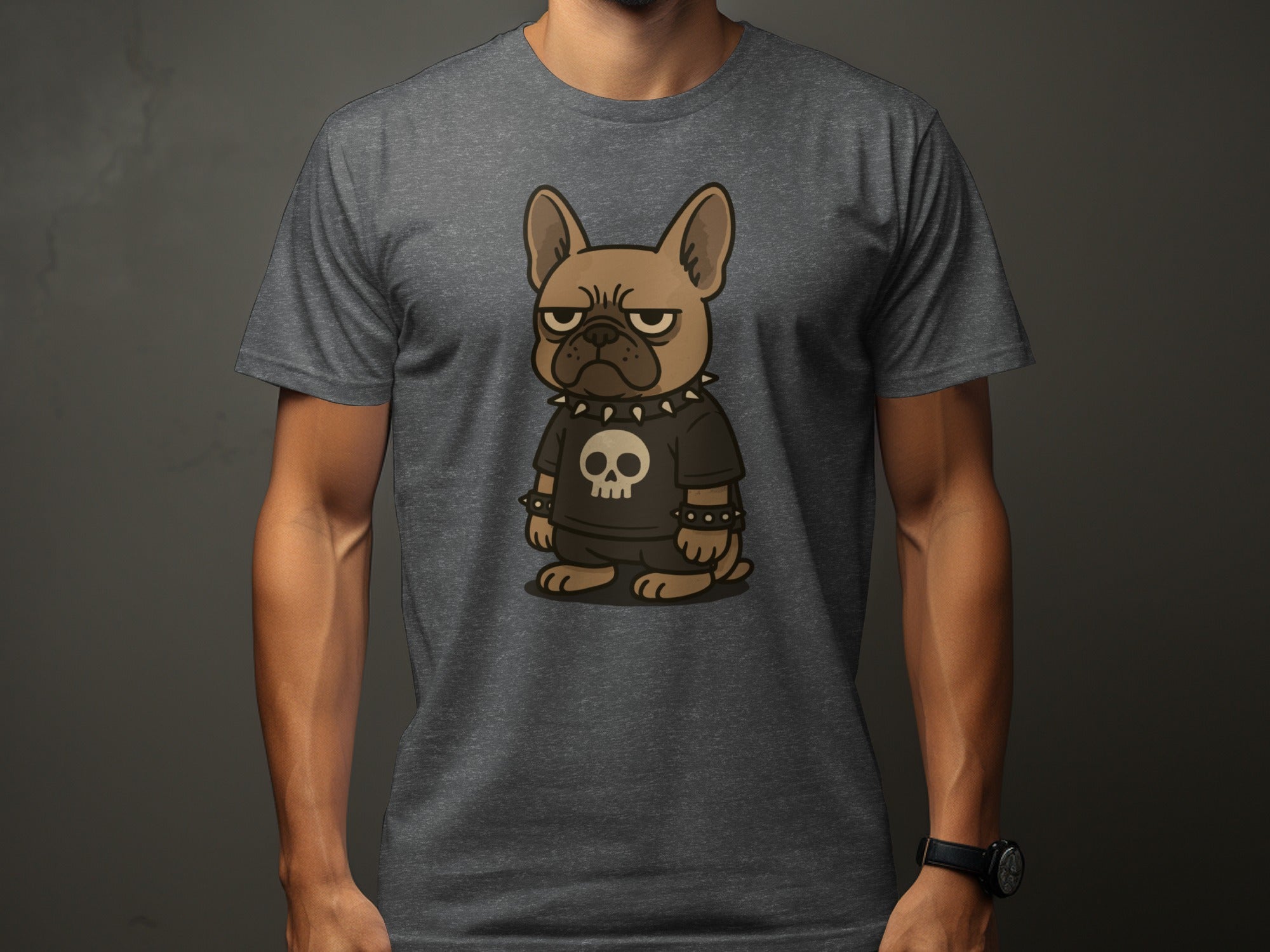 Angry Bulldog Graphic Tee for Dog Lovers Product