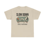 Premium Slow Down Greyhound Art T-Shirt