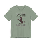 Irish Water Spaniel Trained At All Times Tee