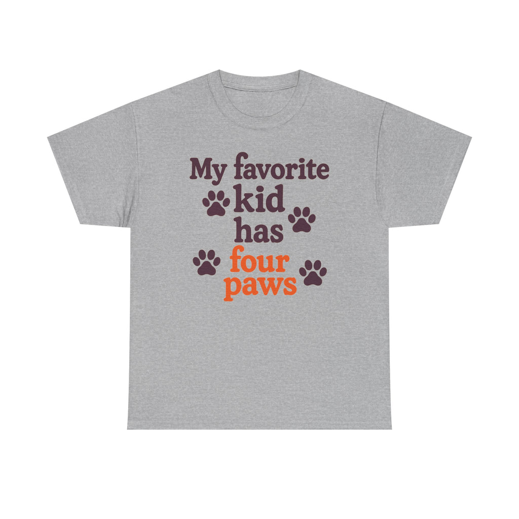 My Favorite Kid Has Four Paws T-Shirt