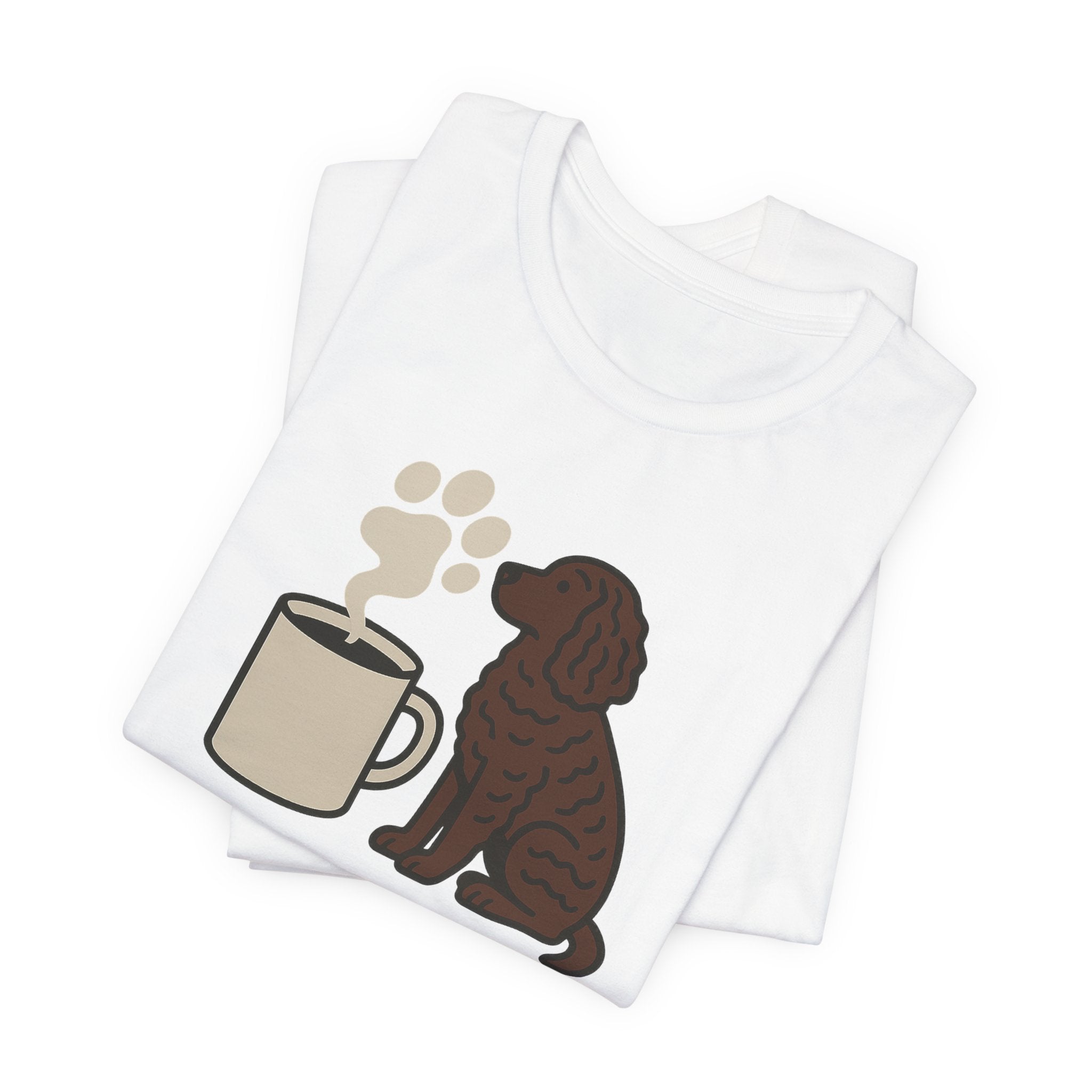 American Water Spaniel Powered By AWS And Coffee Tee