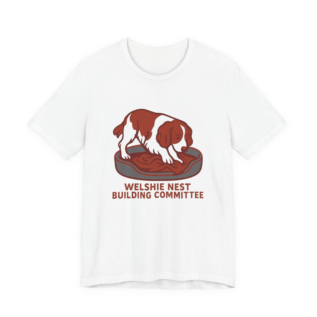 Welsh Springer Spaniel Nest Building Committee Tee