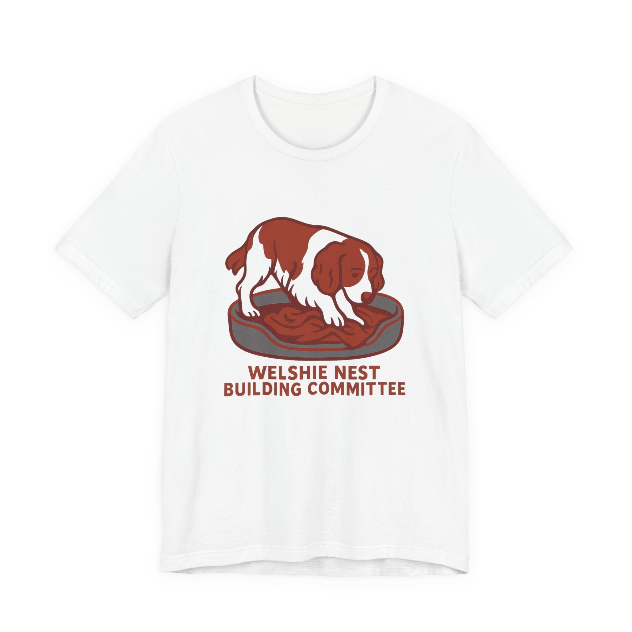Welsh Springer Spaniel Nest Building Committee Tee