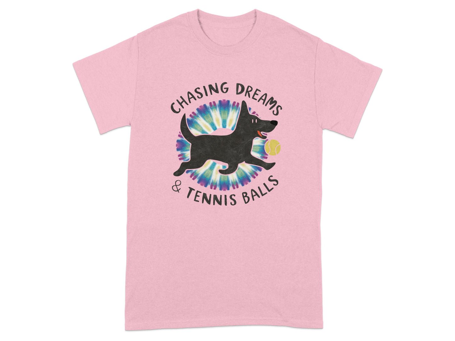 Chasing Dreams and Tennis Balls Graphic Tee product type