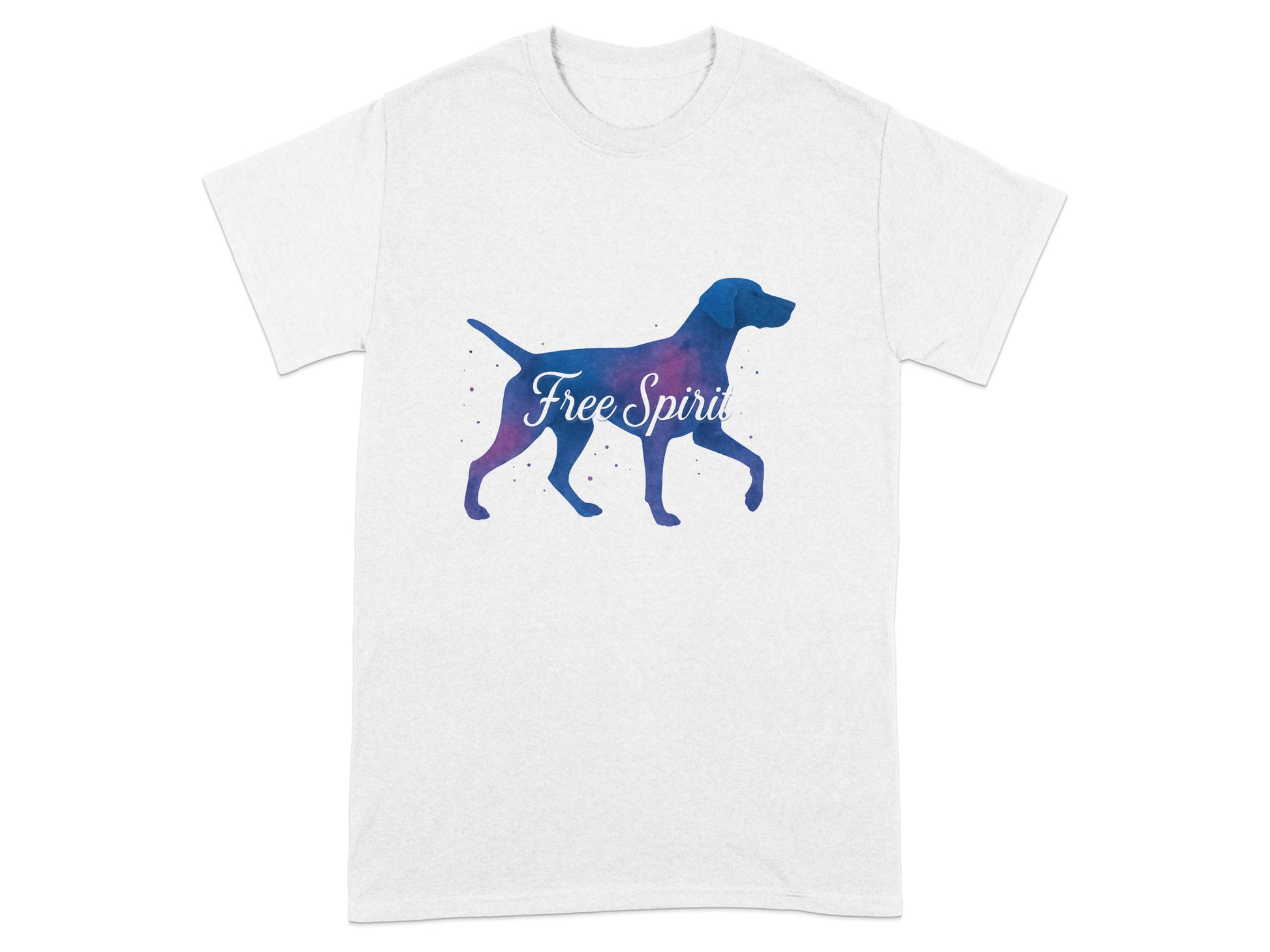 Free Spirit Dog Illustration Graphic T-Shirt product