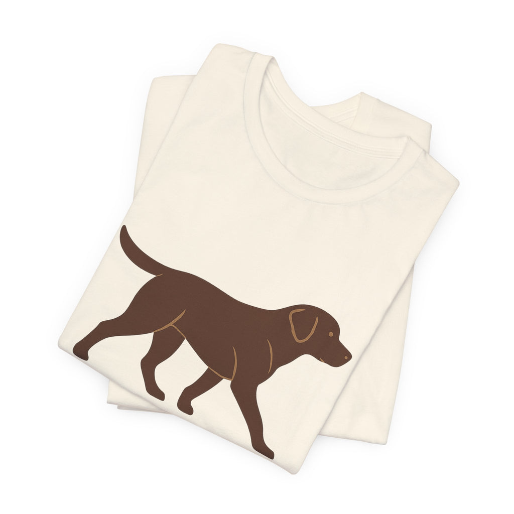 Chocolate Lab Slow Down Enjoy Walks Tee