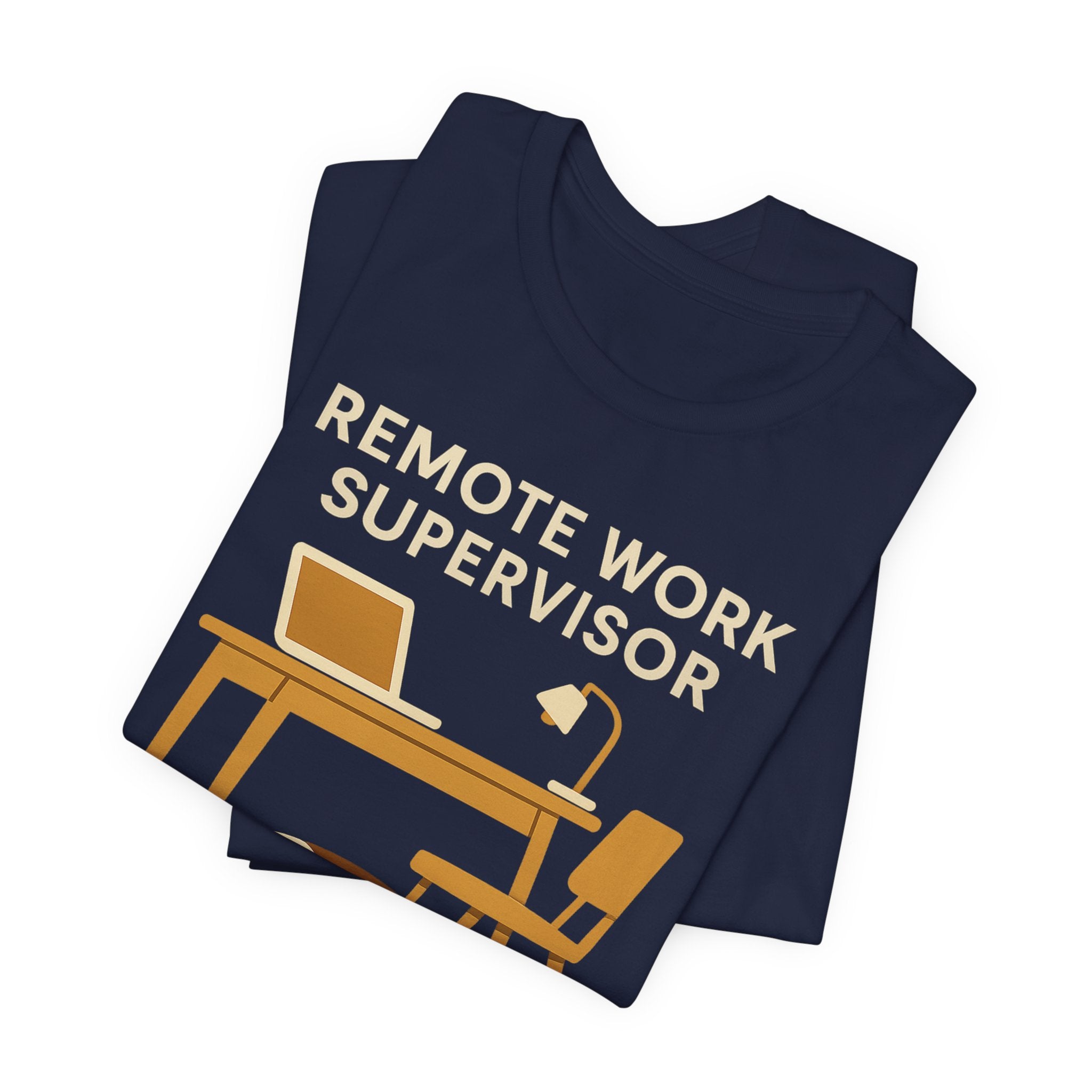 Brittany Spaniel Remote Work Supervisor Tee
