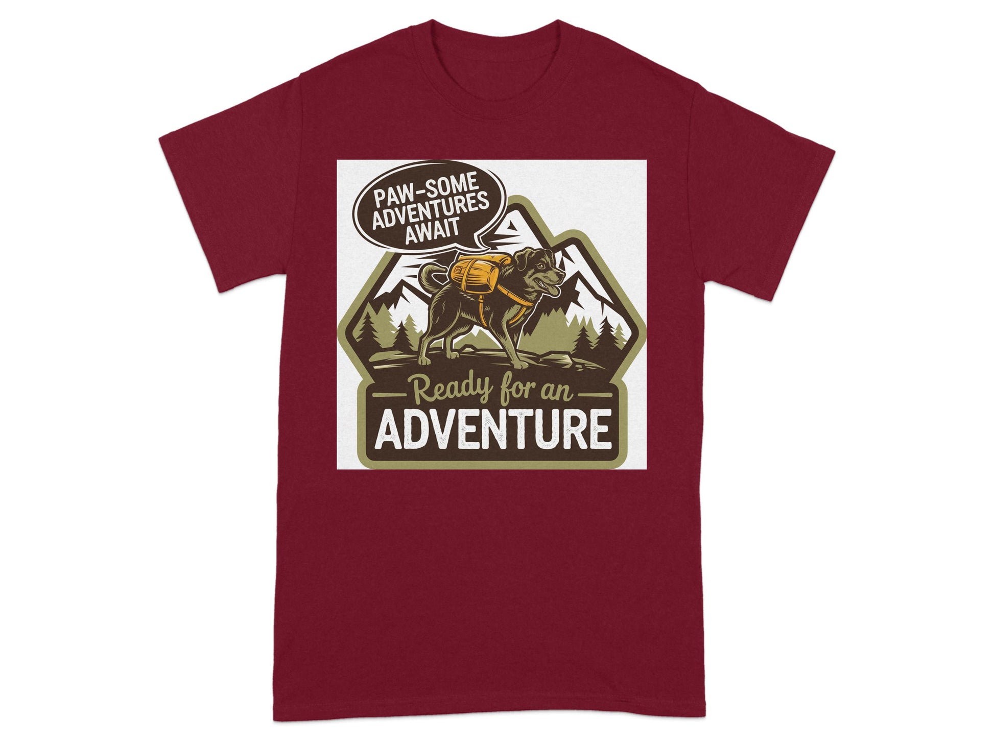 Ready for an Adventure Paw-some Adventures Await T-shirt product