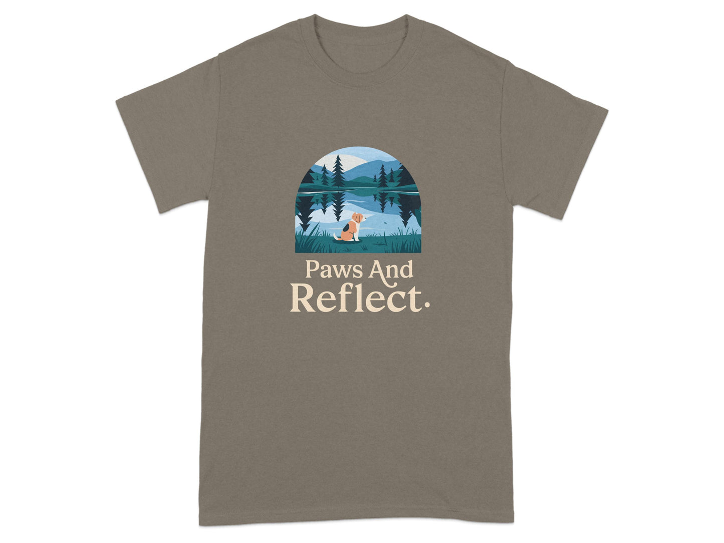 Paws And Reflect Scenic Mountain T-Shirt product type