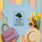 American Water Spaniel marcel wave tee flat lay