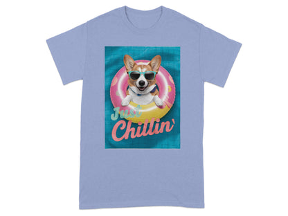 Just Chillin' Corgi with Sunglasses T-shirt product type