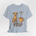 Powered by Greyhound & Coffee Tee