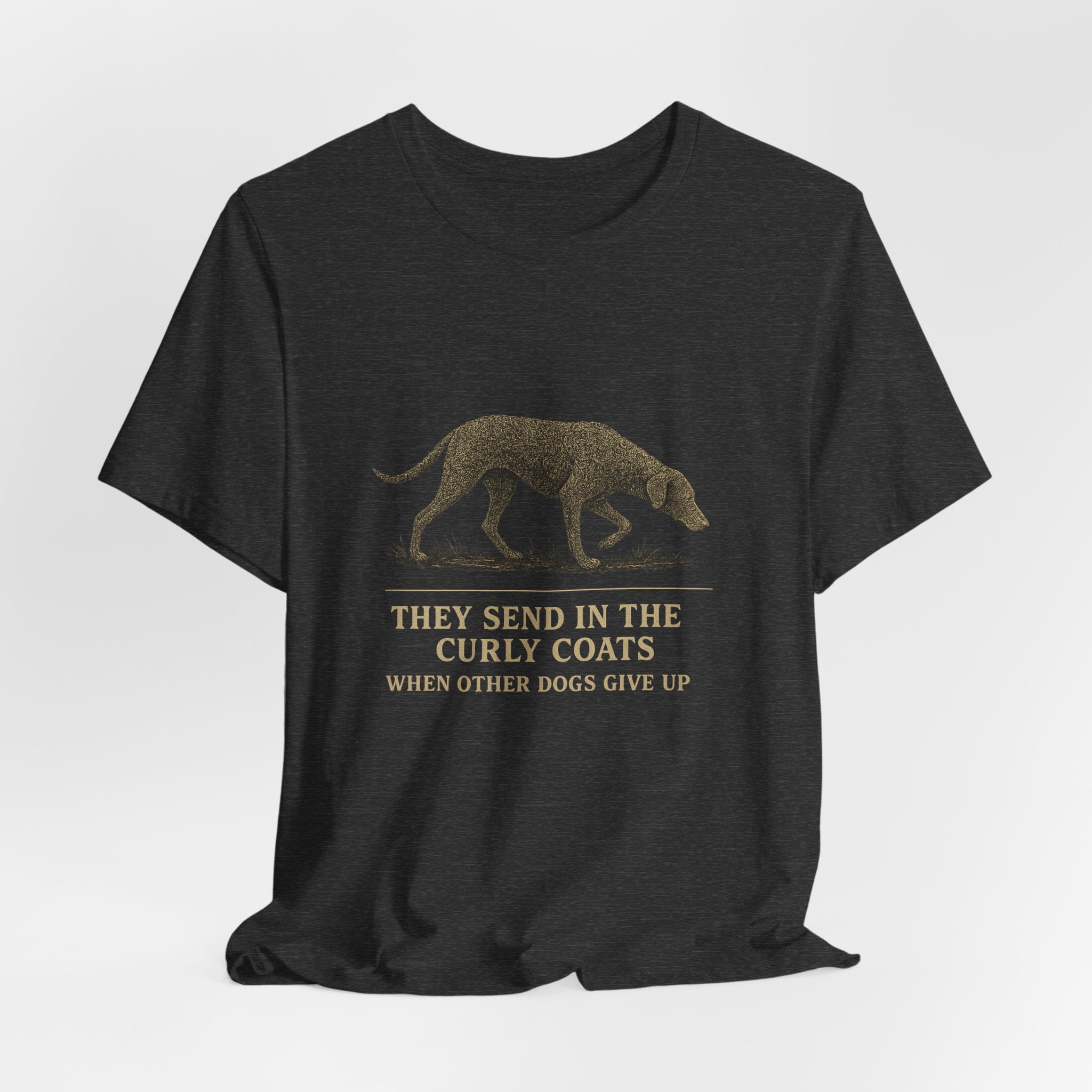 Curly-Coated Retriever Send In The Curly Coats Tee