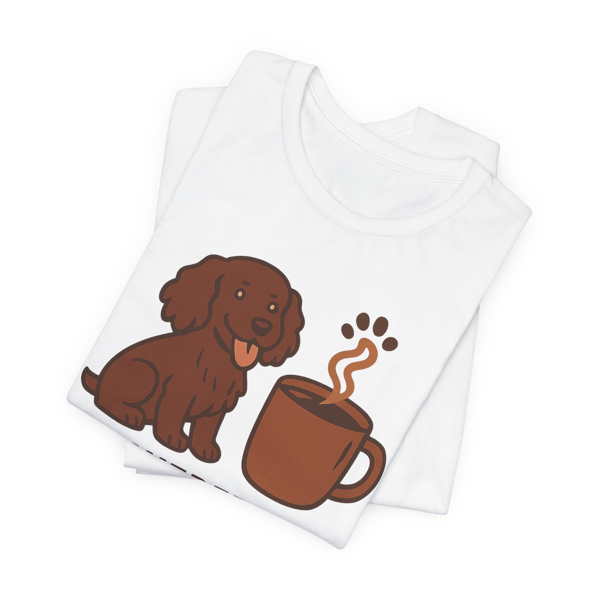 Boykin Spaniel Powered by Boykin & Coffee Tee