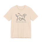 Dog Walks Golden Retriever T-Shirt