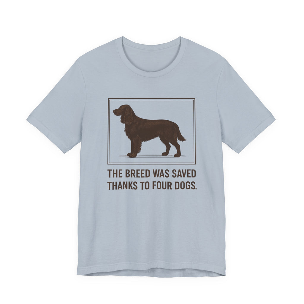 Field Spaniel Saved Thanks To Four Dogs Tee