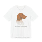 German Shorthaired Pointer A Study in Pointillism Tee
