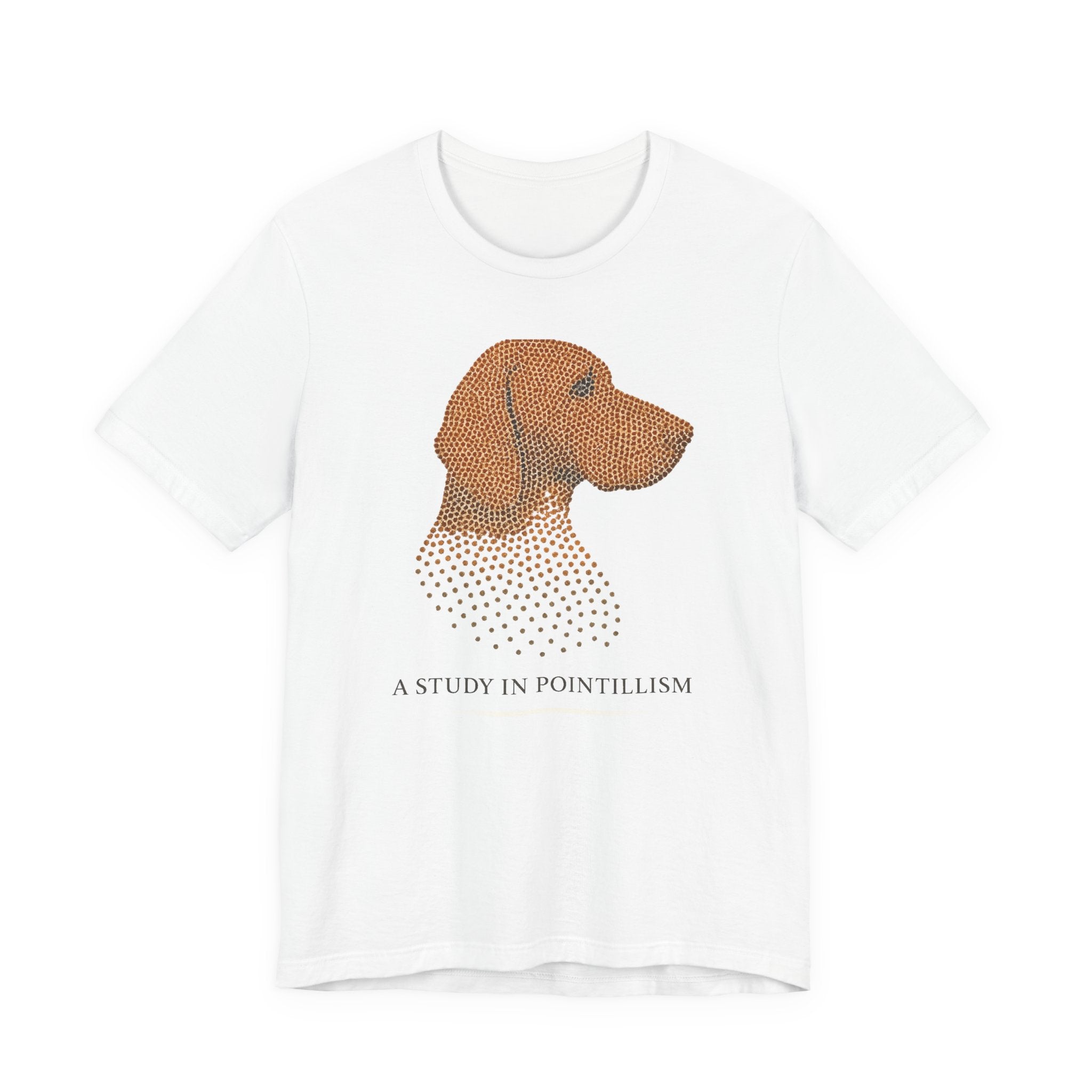 German Shorthaired Pointer A Study in Pointillism Tee