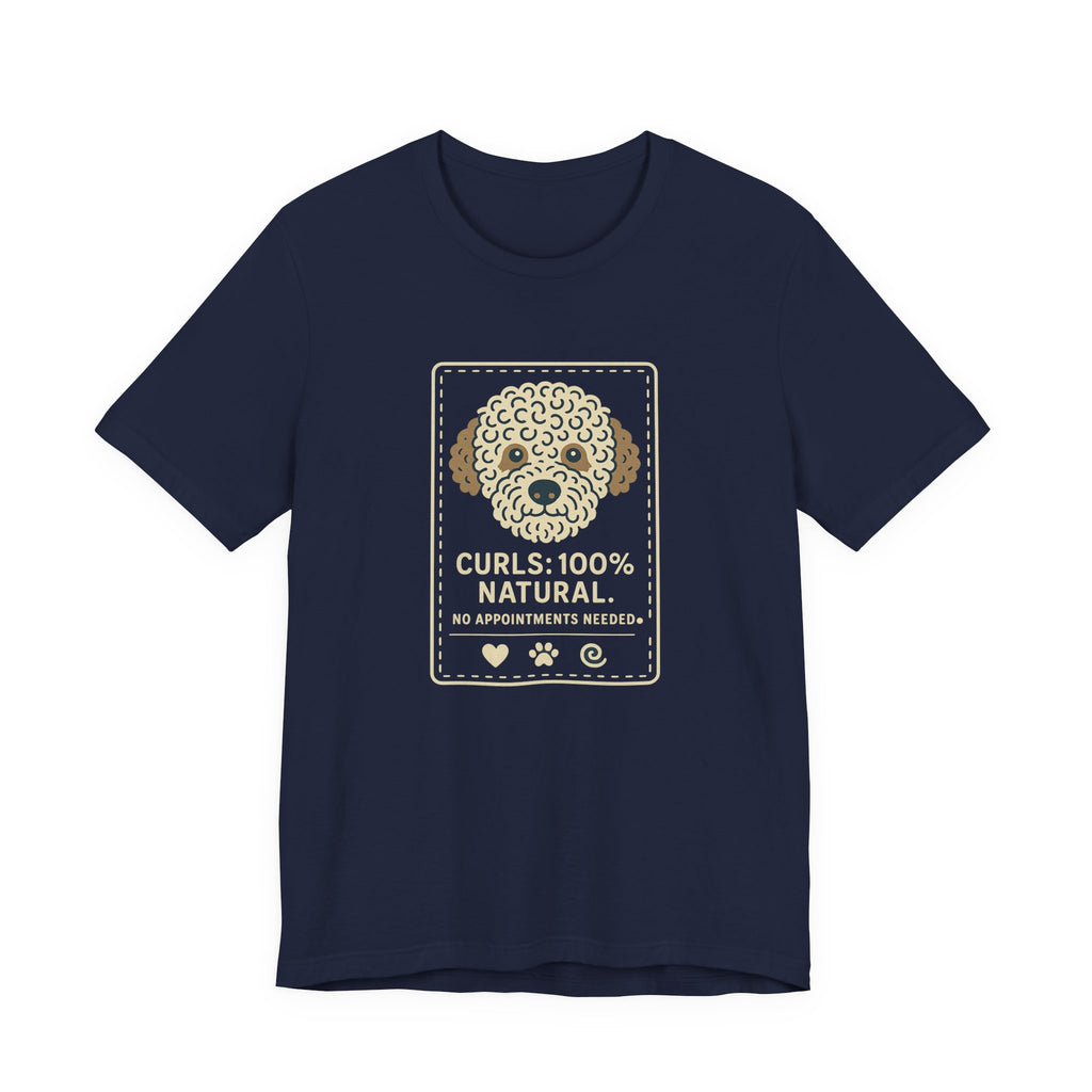 Lagotto Curls 100% Natural Tee