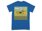 Dog Days Are The Best Days German Shepherd T-Shirt Royal T-shirt