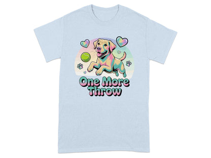 Cute One More Throw Graphic Design T-Shirt product