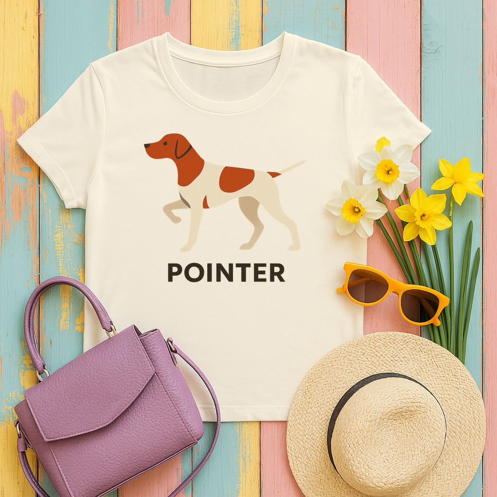 Pointer Silhouette T-shirt in Natural