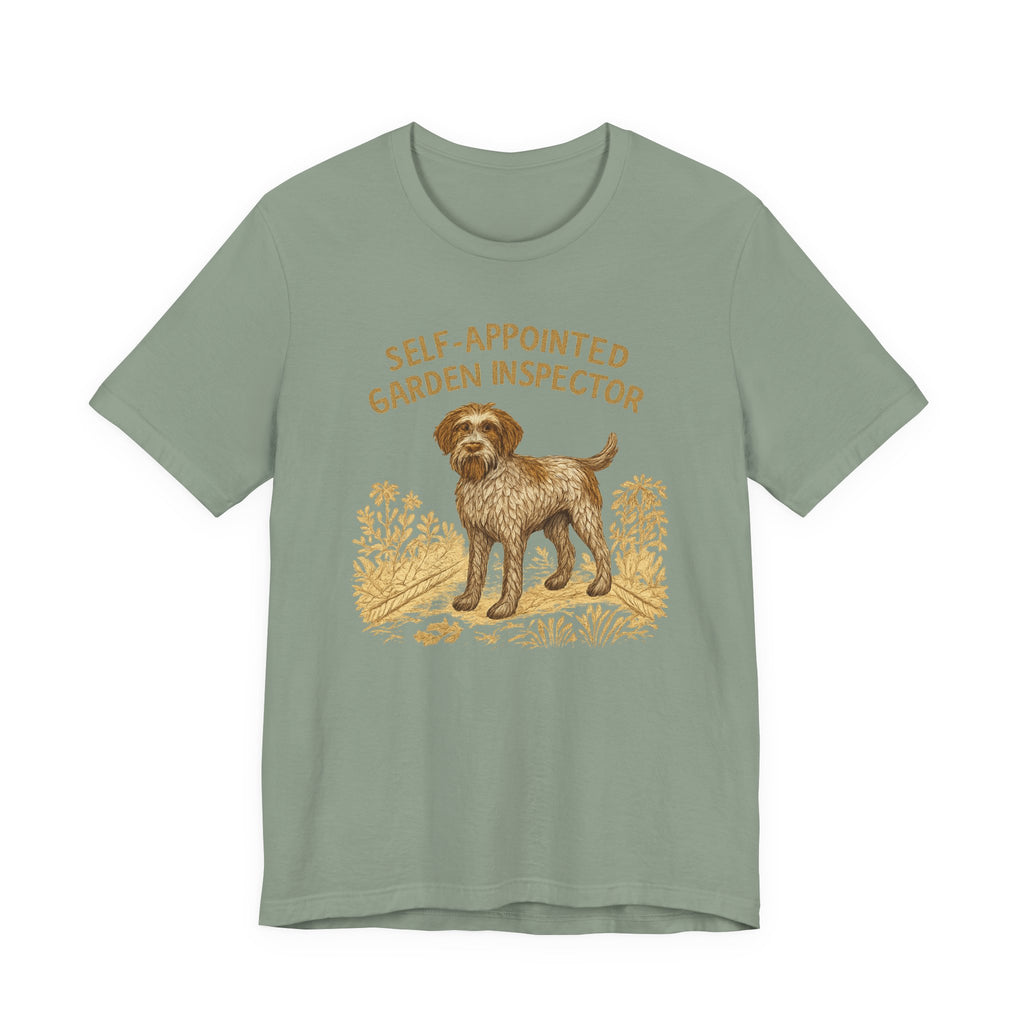 Wirehaired Pointing Griffon Garden Inspector Tee