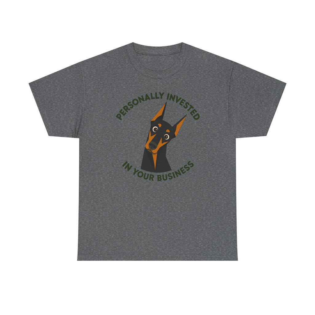 Invested Doberman T-shirt