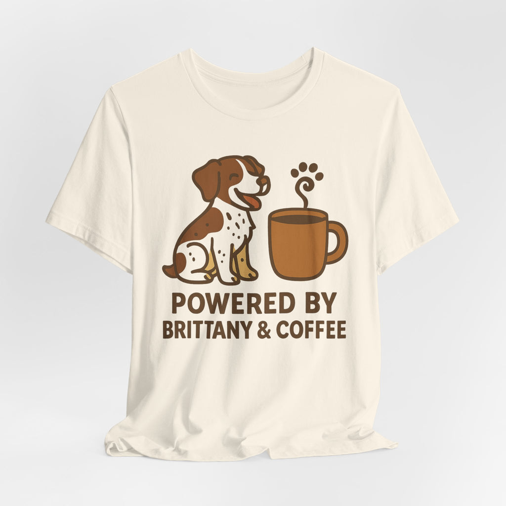 Powered By Brittany and Coffee Tee