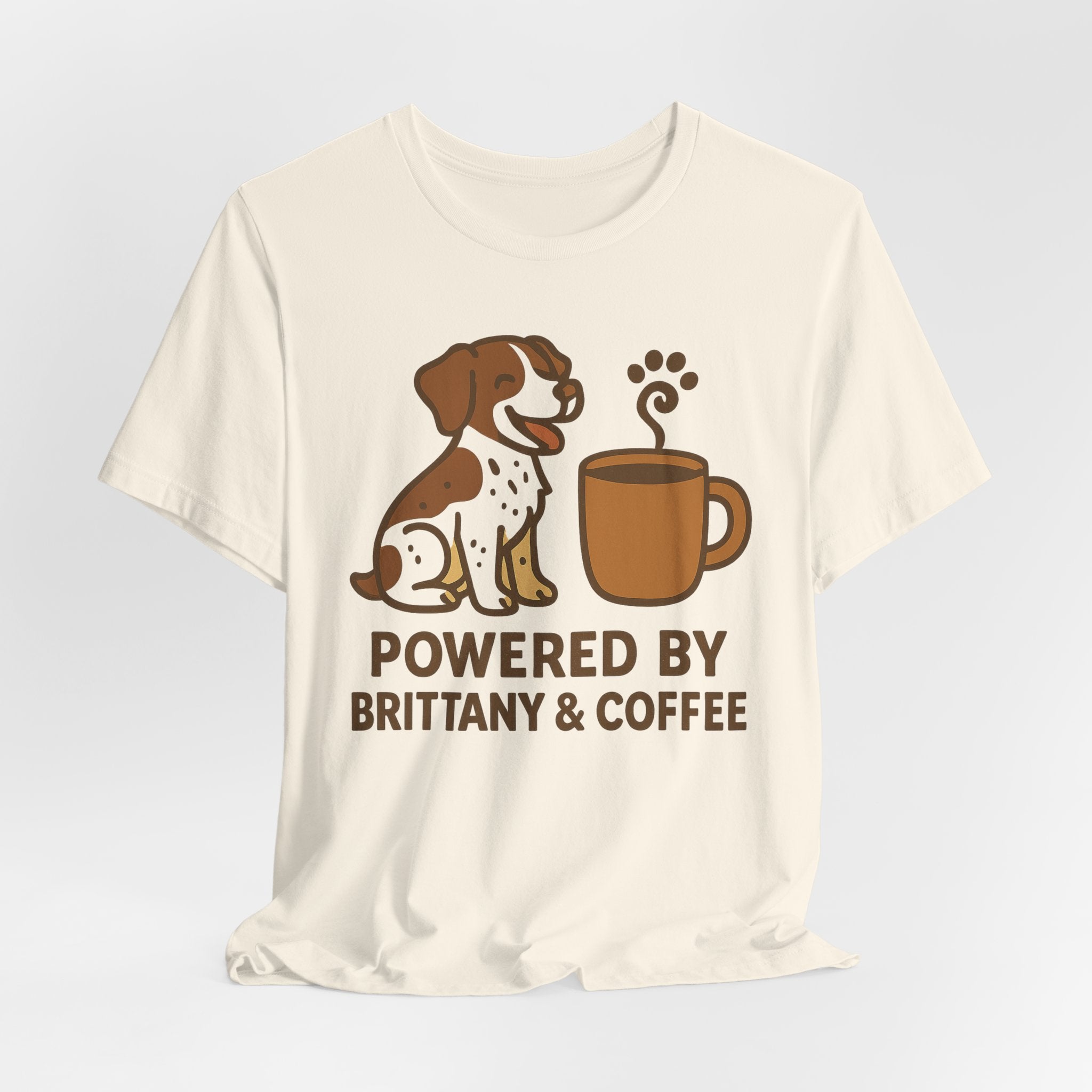 Powered By Brittany and Coffee Tee
