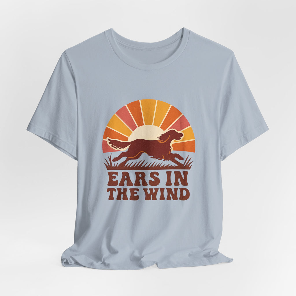 Irish Setter Ears in the Wind Tee