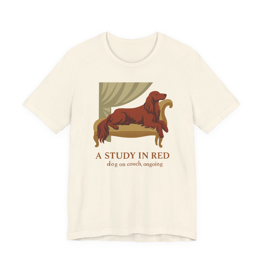 Irish Setter A Study in Red Tee